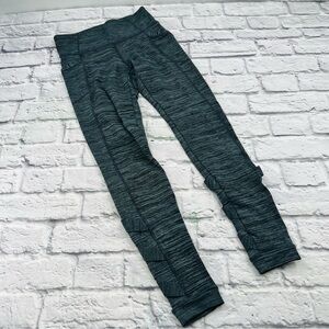 Athleta Womens High Rise Cutout Chaturanga Leggings Small Yoga Casual Comfort